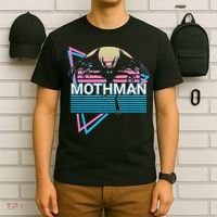 Mothman Cryptozoology Retro Cryptid T-Shirt thumb 6