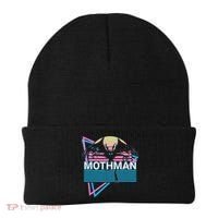 Mothman Cryptozoology Retro Cryptid Beanie thumb 0