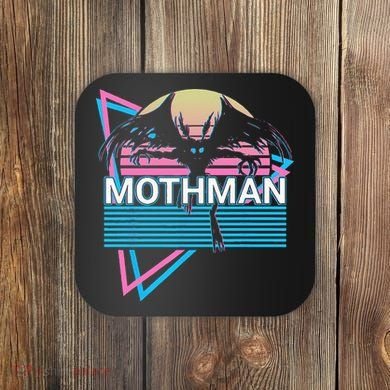 Mothman Cryptozoology Retro Cryptid Coaster