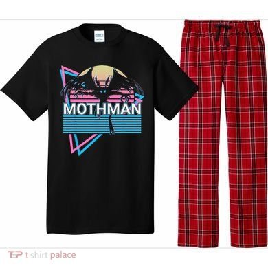 Mothman Cryptozoology Retro Cryptid Pajama Set