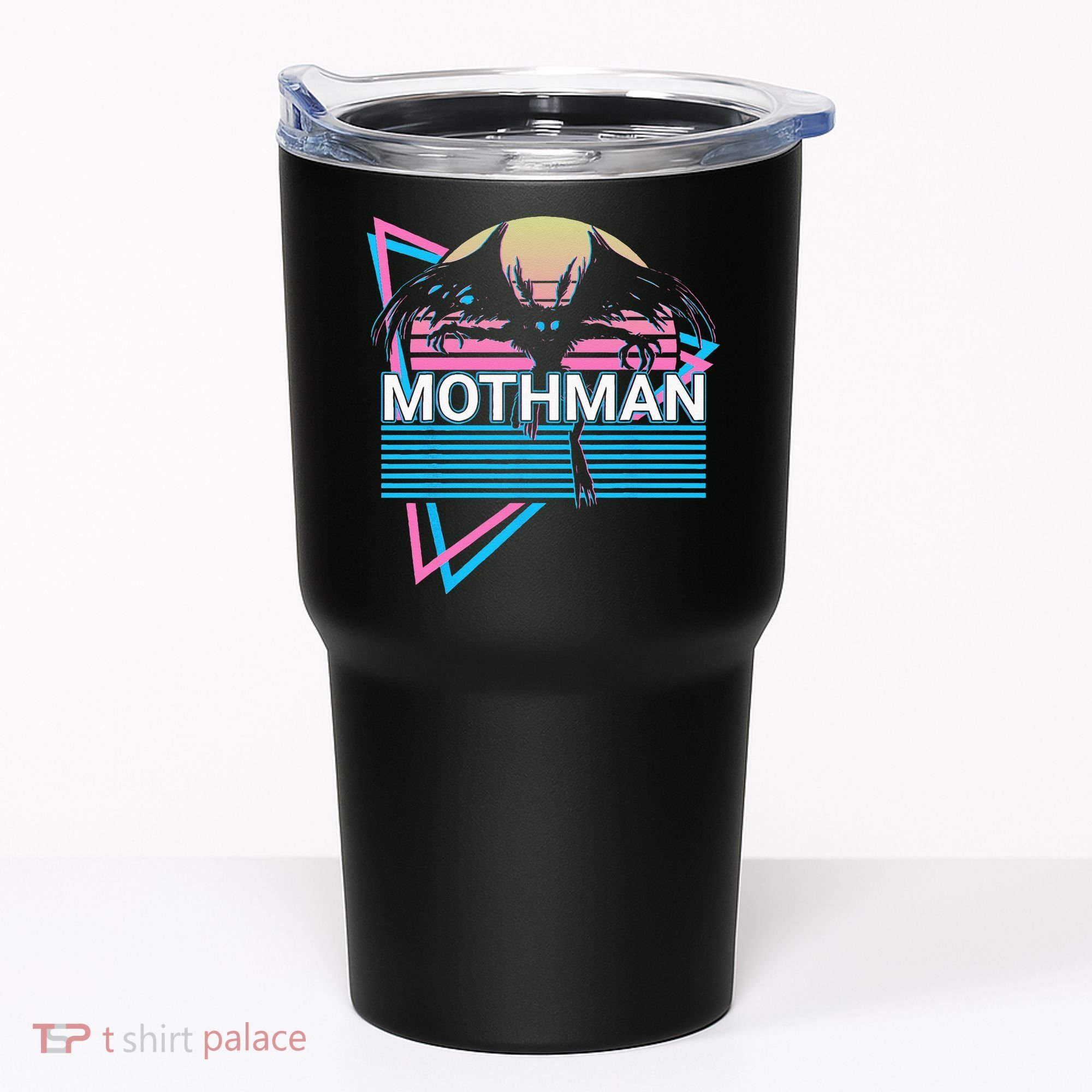 Mothman Cryptozoology Retro Cryptid Tumbler