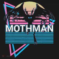 Mothman Cryptozoology Retro Cryptid Magnet thumb 1