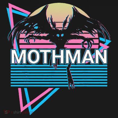 Mothman Cryptozoology Retro Cryptid Sustainable Knit Beanie