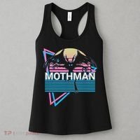 Mothman Cryptozoology Retro Cryptid Women's Tank Top thumb 3
