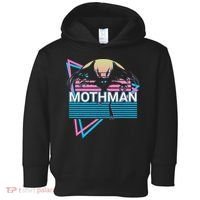 Mothman Cryptozoology Retro Cryptid Toddler Hoodie thumb 0