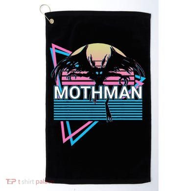 Mothman Cryptozoology Retro Cryptid Golf Towel