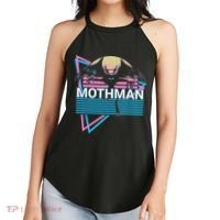 Mothman Cryptozoology Retro Cryptid Women's Perfect Tri Rocker Tank thumb 2
