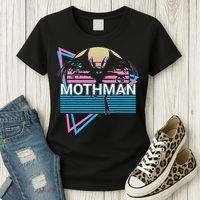 Mothman Cryptozoology Retro Cryptid Women's T-Shirt thumb 3