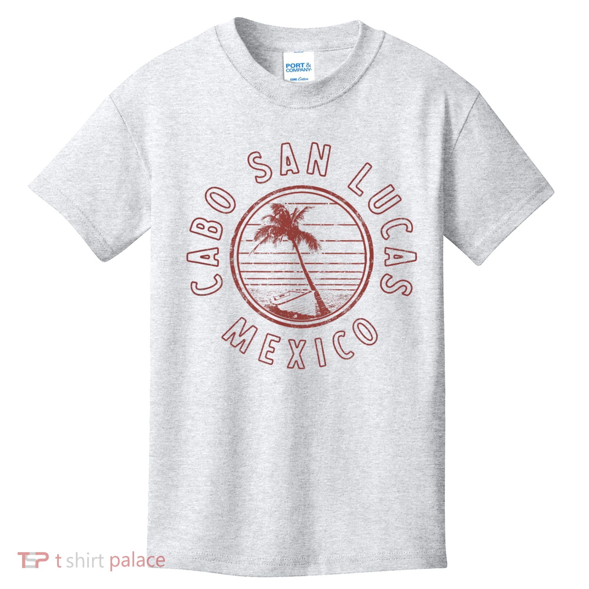 Mexico Cabo San Lucas Retro Kids T-Shirt