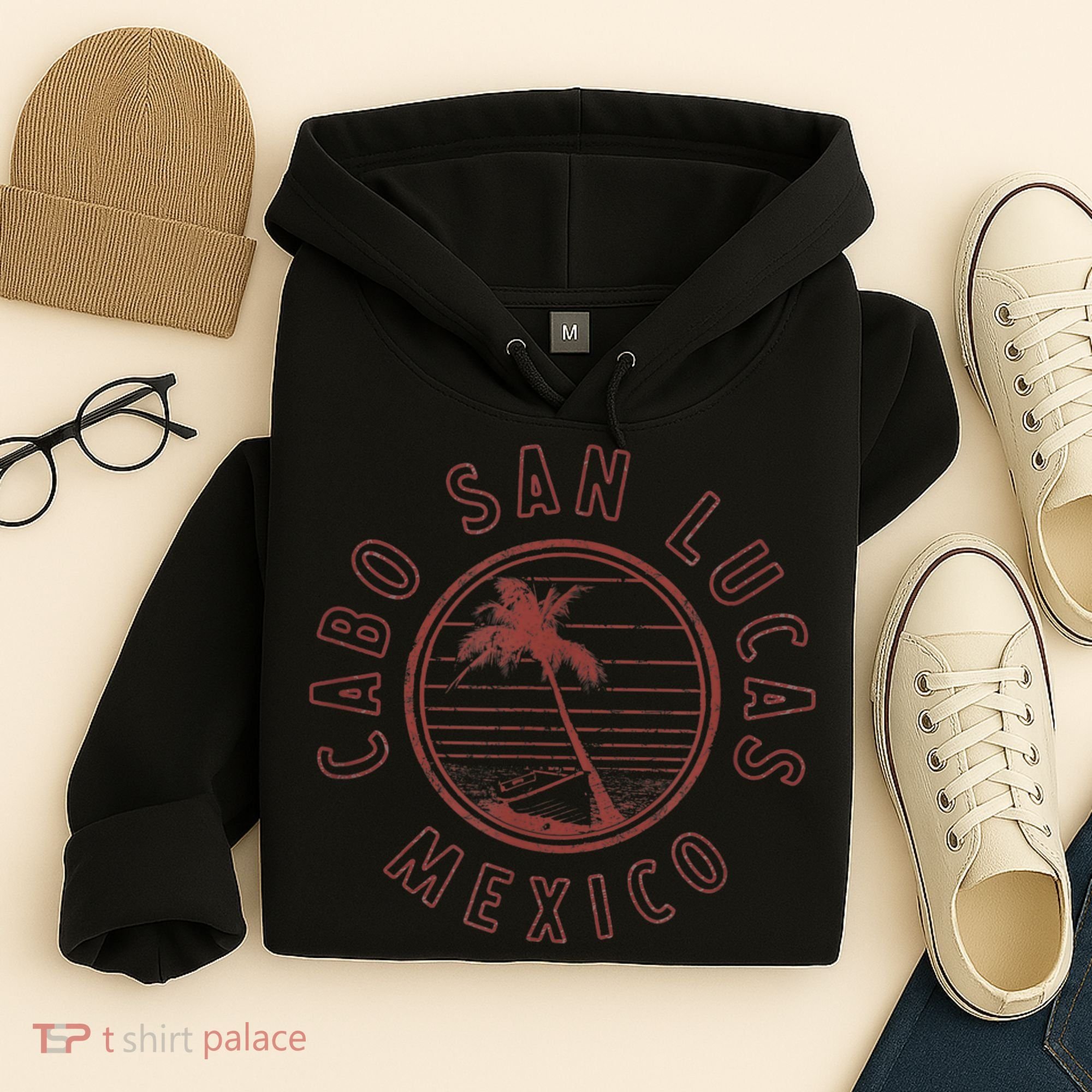 Mexico Cabo San Lucas Retro Hoodie