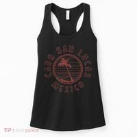 Mexico Cabo San Lucas Retro Women's Tank Top thumb 0