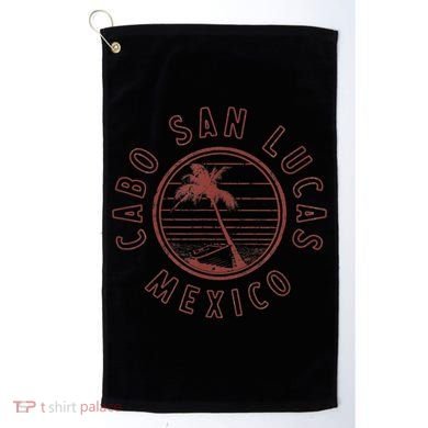 Mexico Cabo San Lucas Retro Golf Towel