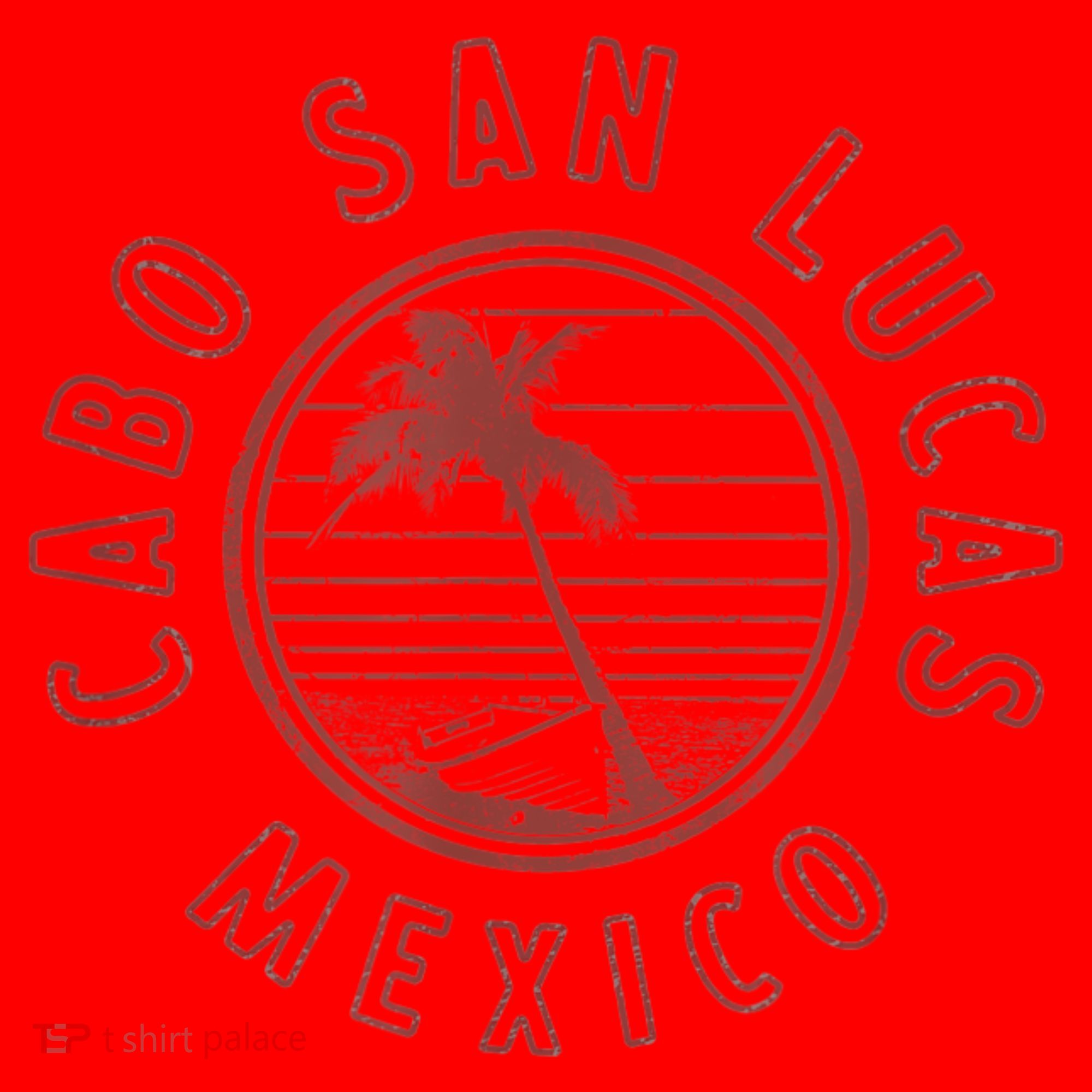 Mexico Cabo San Lucas Retro Santa Hat