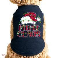 Mimi Claus Shirt Christmas Lights Pajama Family Matching Doggie Tank thumb 0