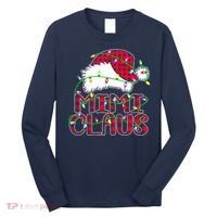 Mimi Claus Shirt Christmas Lights Pajama Family Matching Long Sleeve Shirt thumb 0