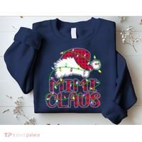 Mimi Claus Shirt Christmas Lights Pajama Family Matching Sweatshirt thumb 2