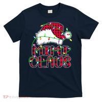 Mimi Claus Shirt Christmas Lights Pajama Family Matching T-Shirt thumb 0