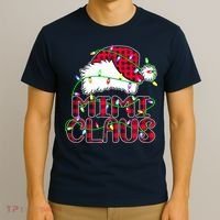 Mimi Claus Shirt Christmas Lights Pajama Family Matching T-Shirt thumb 3