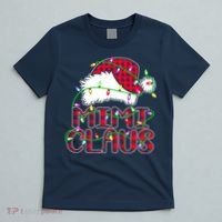Mimi Claus Shirt Christmas Lights Pajama Family Matching T-Shirt thumb 5