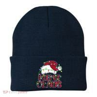 Mimi Claus Shirt Christmas Lights Pajama Family Matching Beanie thumb 0