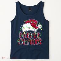 Mimi Claus Shirt Christmas Lights Pajama Family Matching Tank Top thumb 2