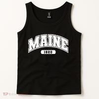 Maine Collegiate Style 1820 Tank Top thumb 2