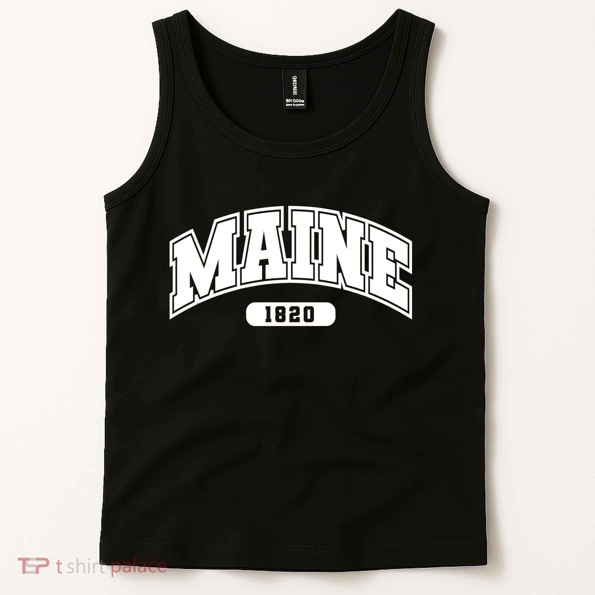 Maine Collegiate Style 1820 Tank Top