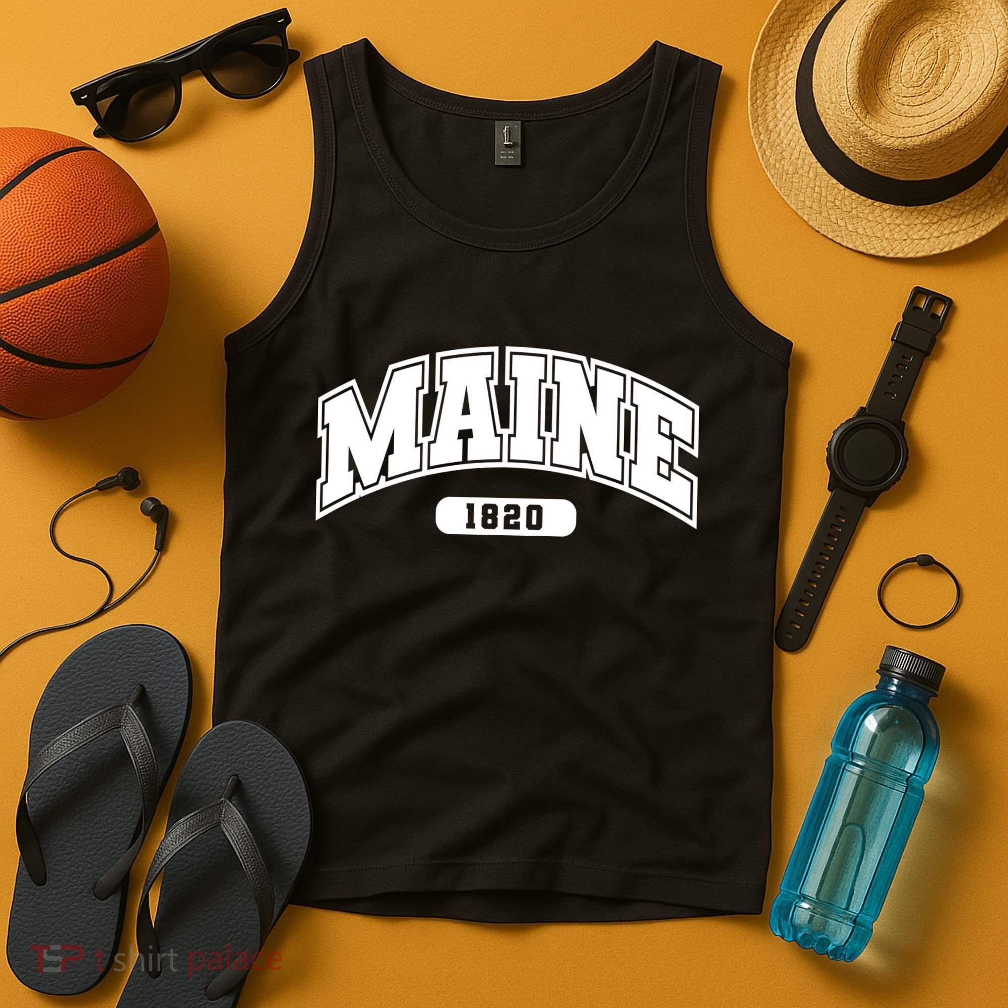 Maine Collegiate Style 1820 Tank Top