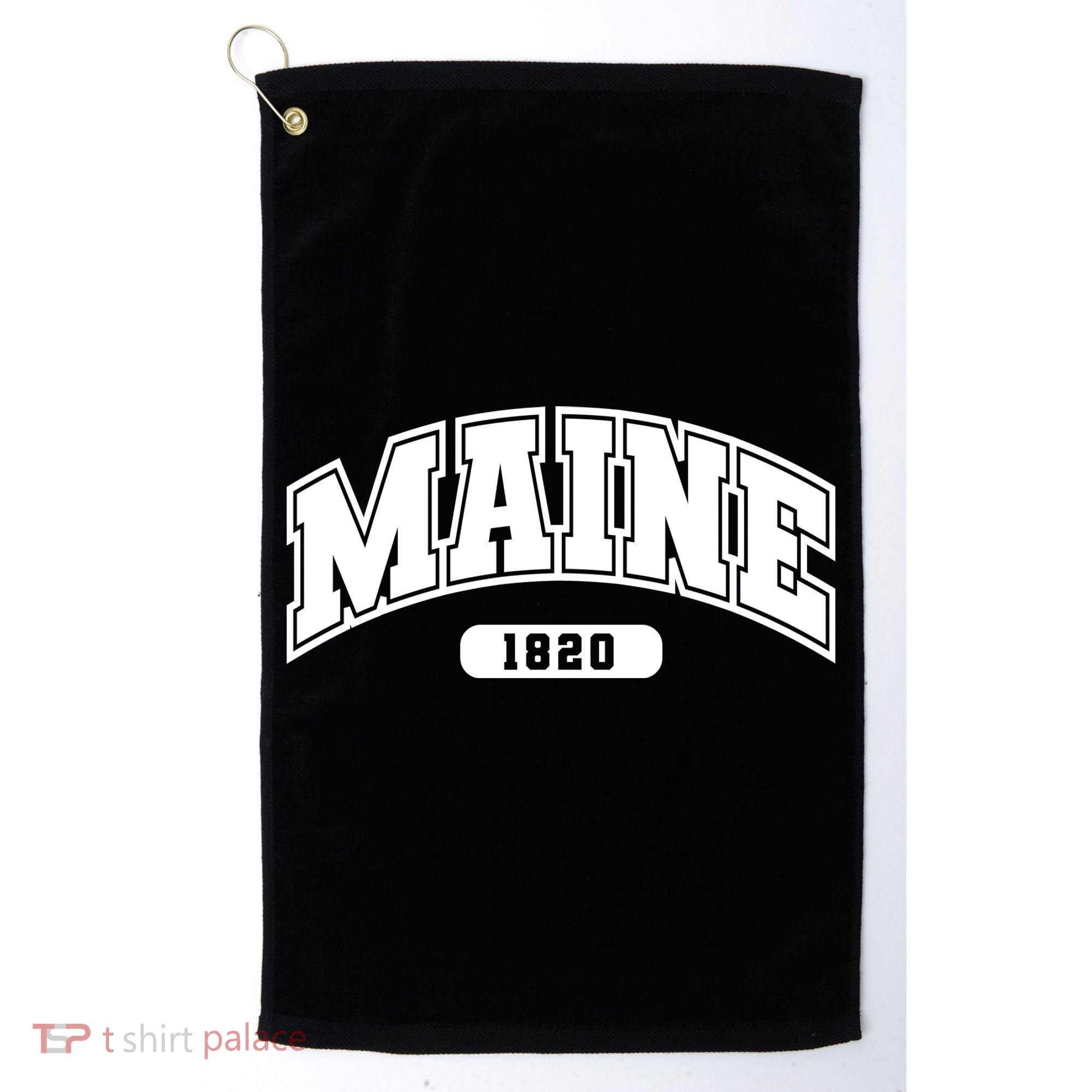 Maine Collegiate Style 1820 Golf Towel