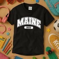 Maine Collegiate Style 1820 Kids T-Shirt thumb 3