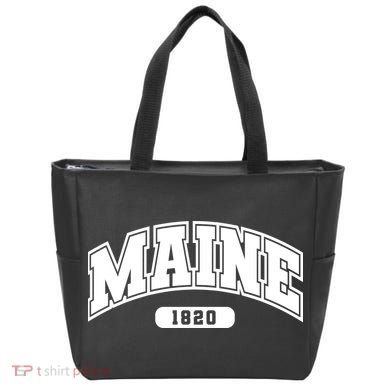 Maine Collegiate Style 1820 Tote Bag