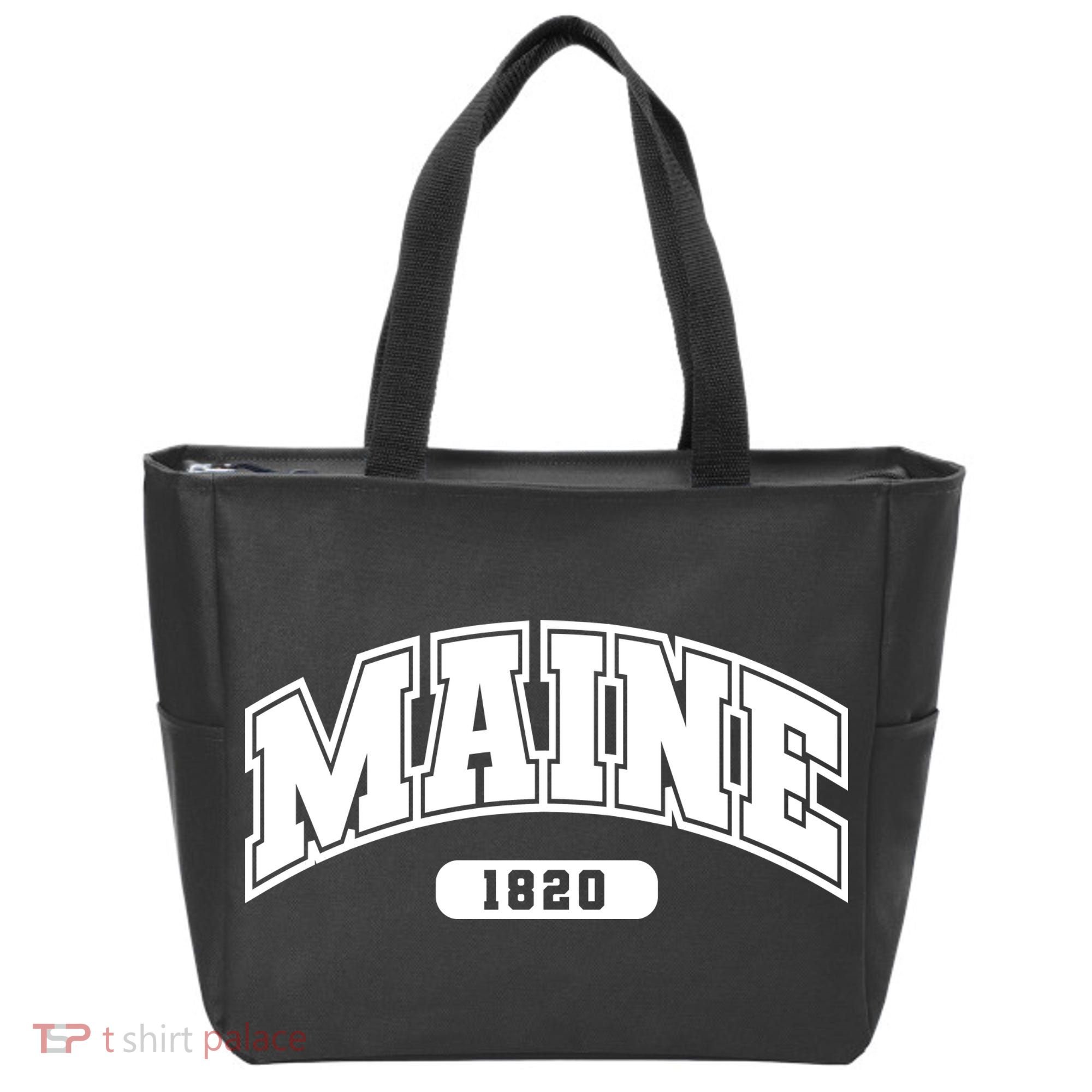 Maine Collegiate Style 1820 Tote Bag