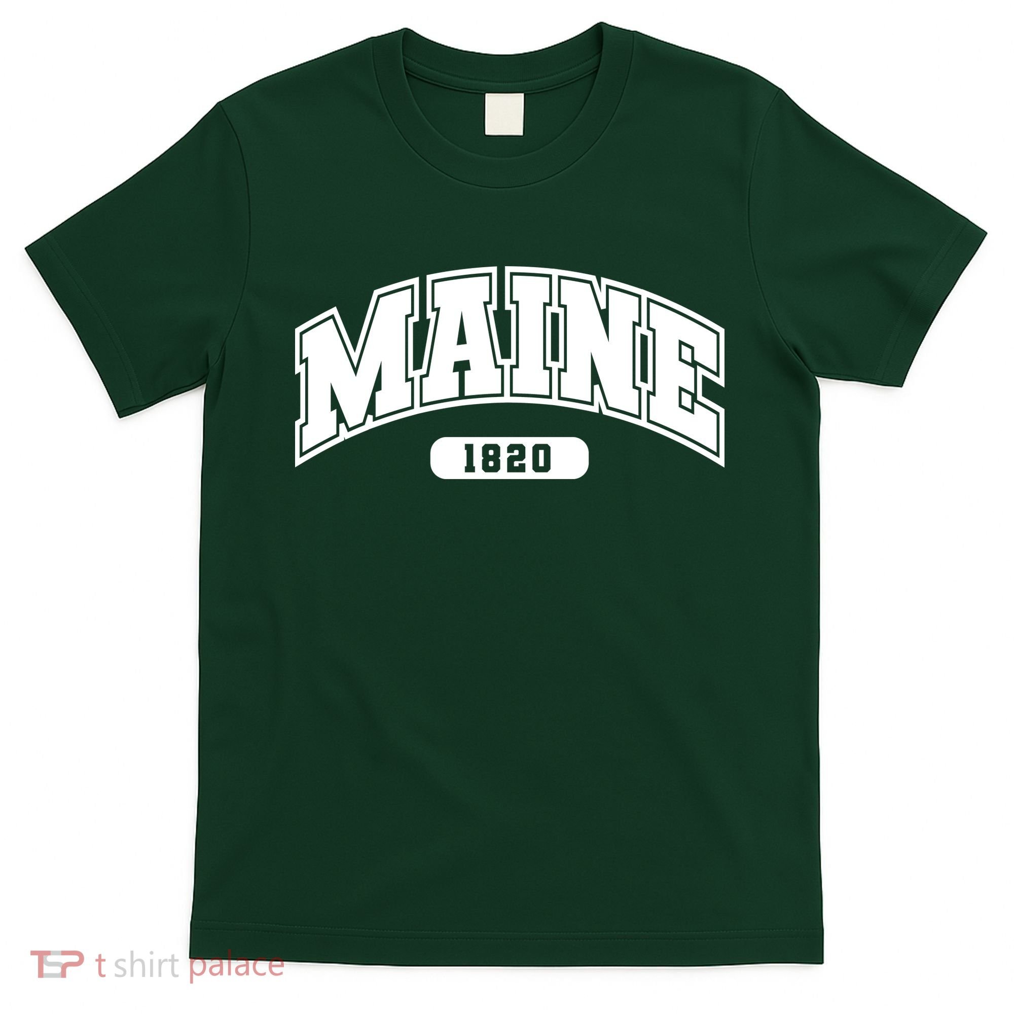 Maine Collegiate Style 1820 T-Shirt