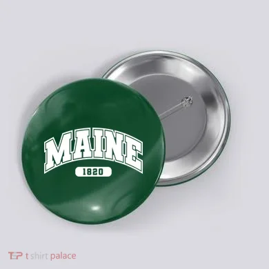 Maine Collegiate Style 1820 Button
