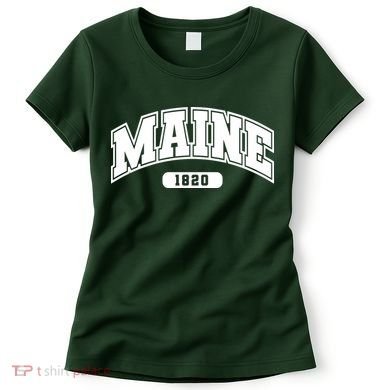 Maine Collegiate Style 1820 Women's T-Shirt