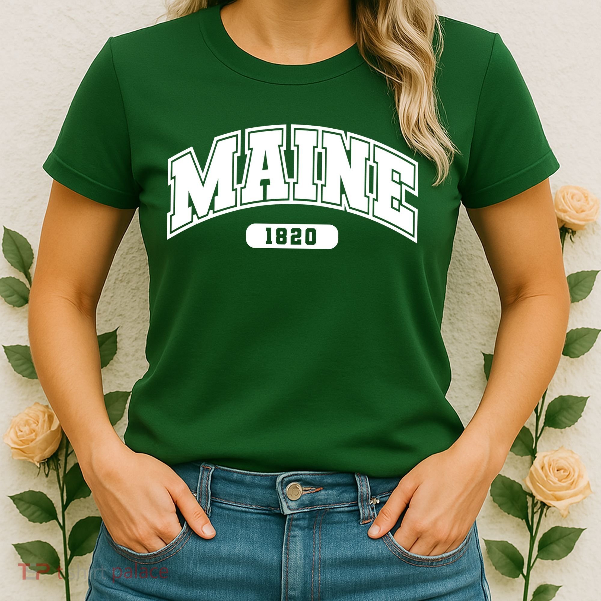 Maine Collegiate Style 1820 Women's T-Shirt