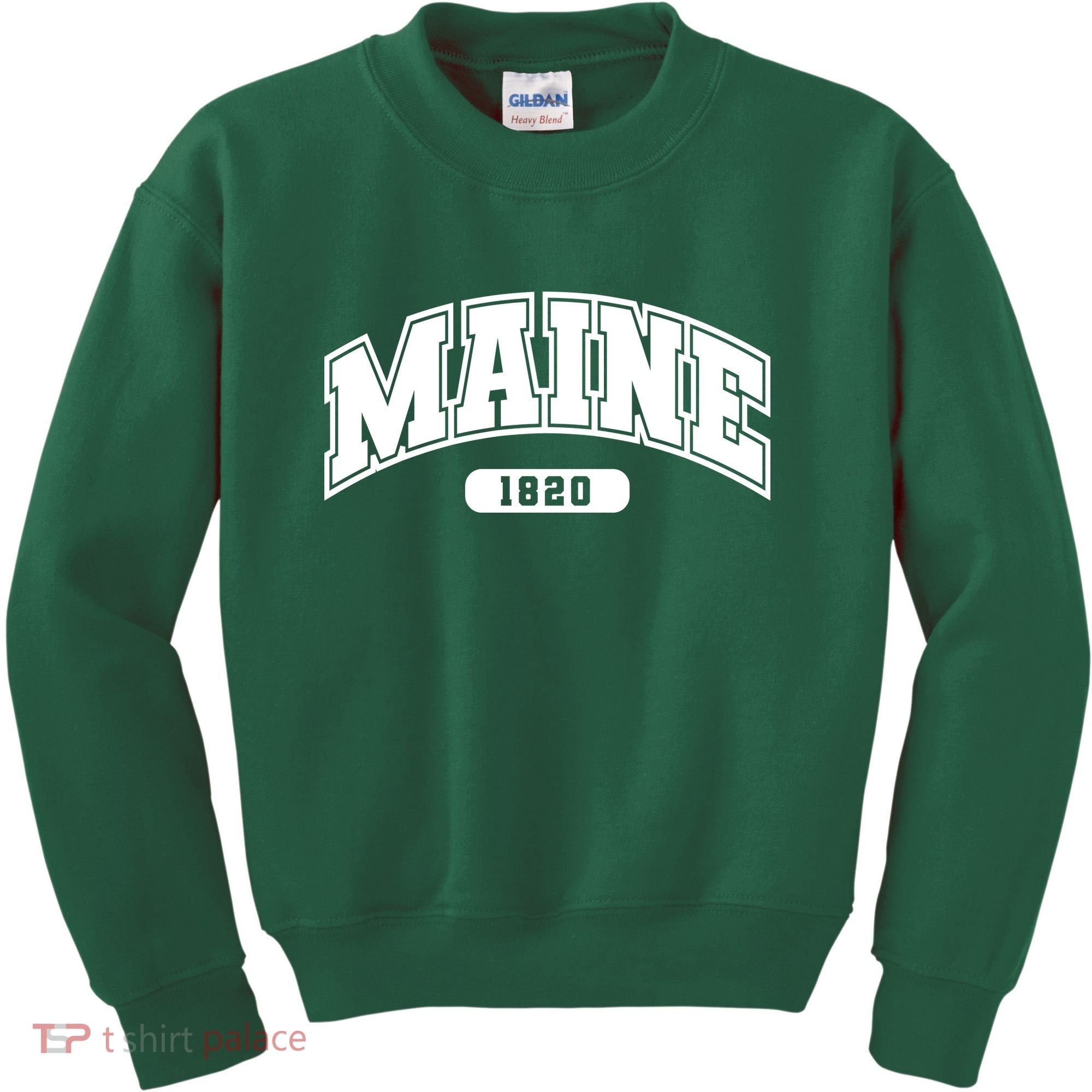 Maine Collegiate Style 1820 Kids Sweatshirt