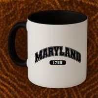 Maryland Collegiate Style 1788 Coffee Mug thumb 2