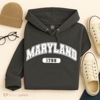 Maryland Collegiate Style 1788 Hoodie thumb 4