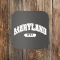Maryland Collegiate Style 1788 Coaster thumb 0