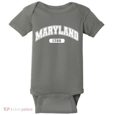 Maryland Collegiate Style 1788 Baby Bodysuit