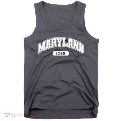 Maryland Collegiate Style 1788 Tank Top