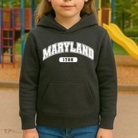 Maryland Collegiate Style 1788 Kids Hoodie thumb 3