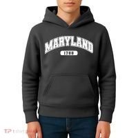 Maryland Collegiate Style 1788 Kids Hoodie thumb 4