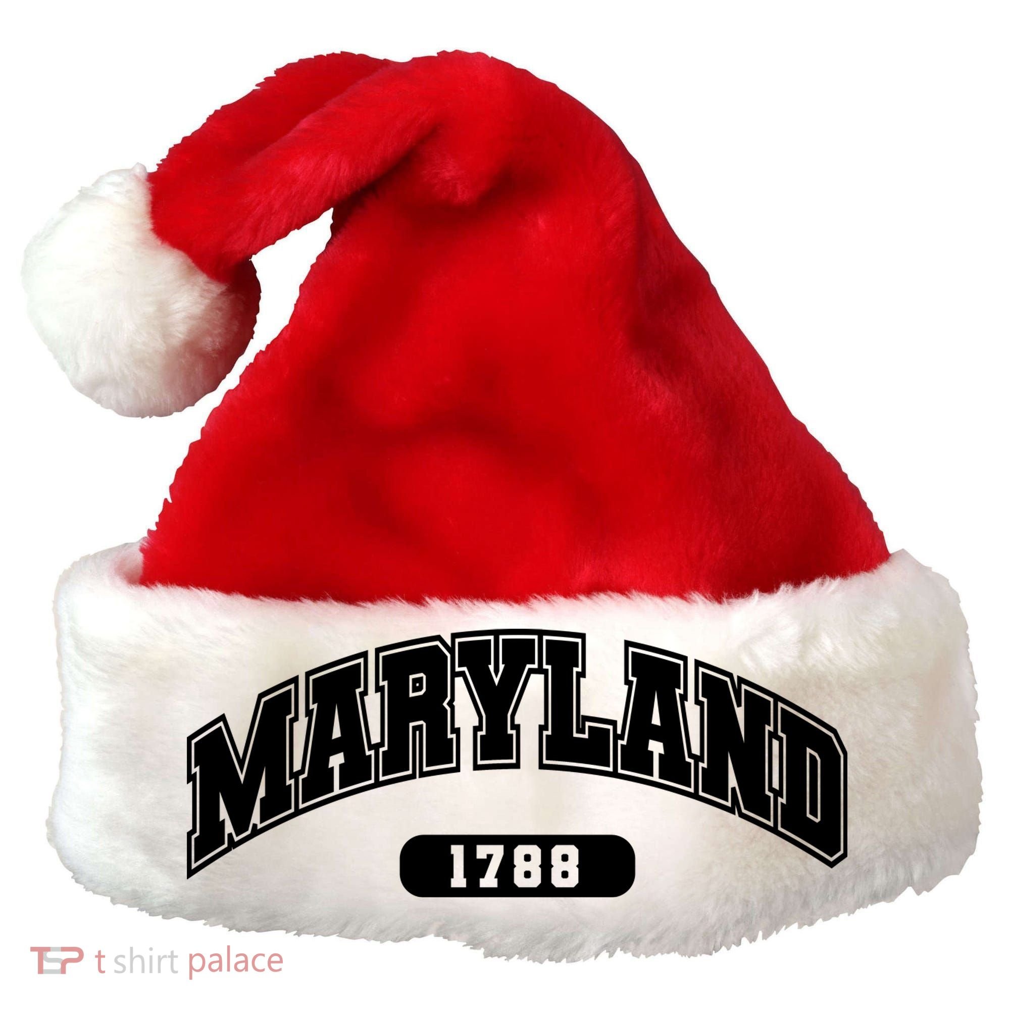 Maryland Collegiate Style 1788 Santa Hat