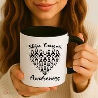 Melanoma Cancer Survivor Gift Skin Cancer Awareness Gift Coffee Mug thumb 3