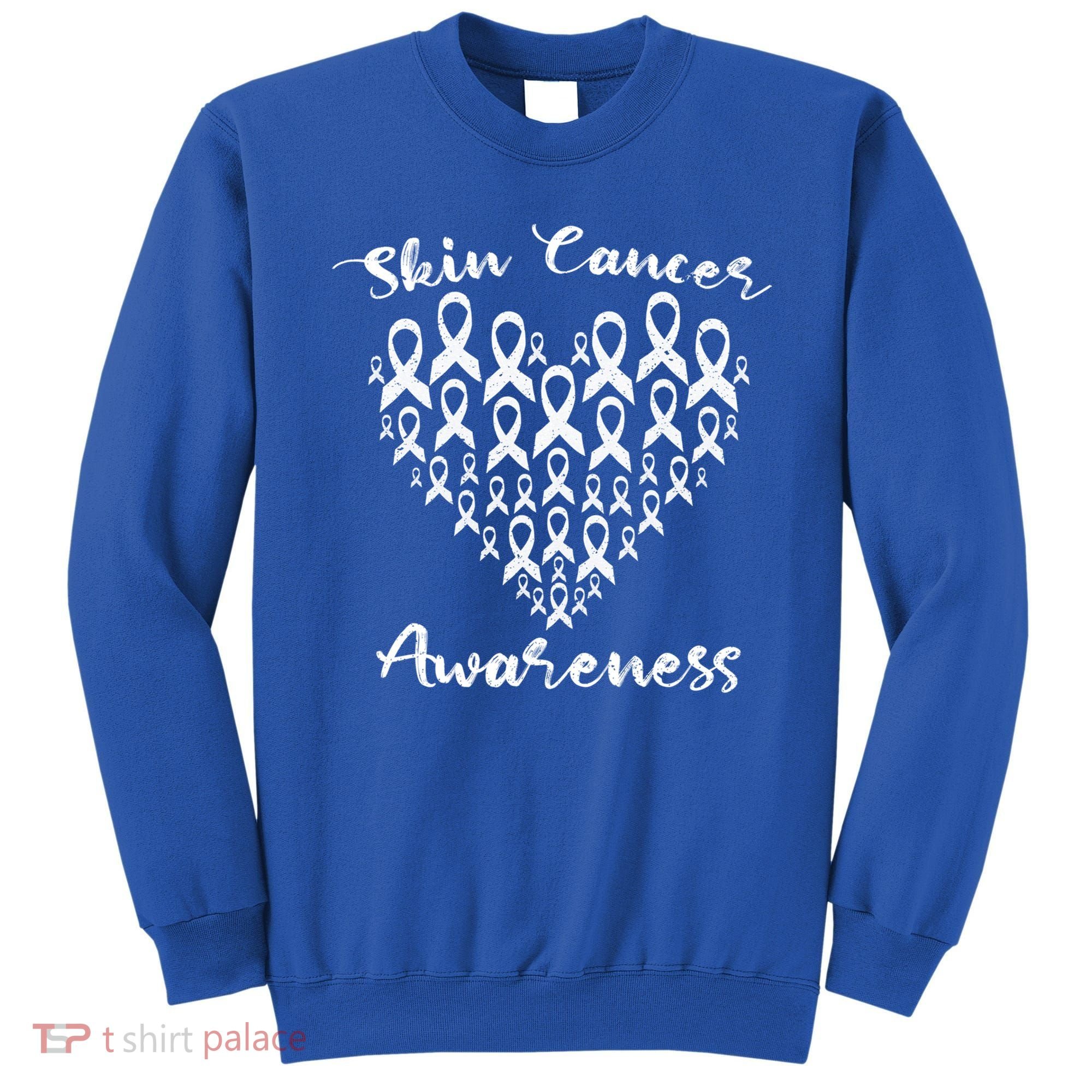 Melanoma Cancer Survivor Gift Skin Cancer Awareness Gift Sweatshirt