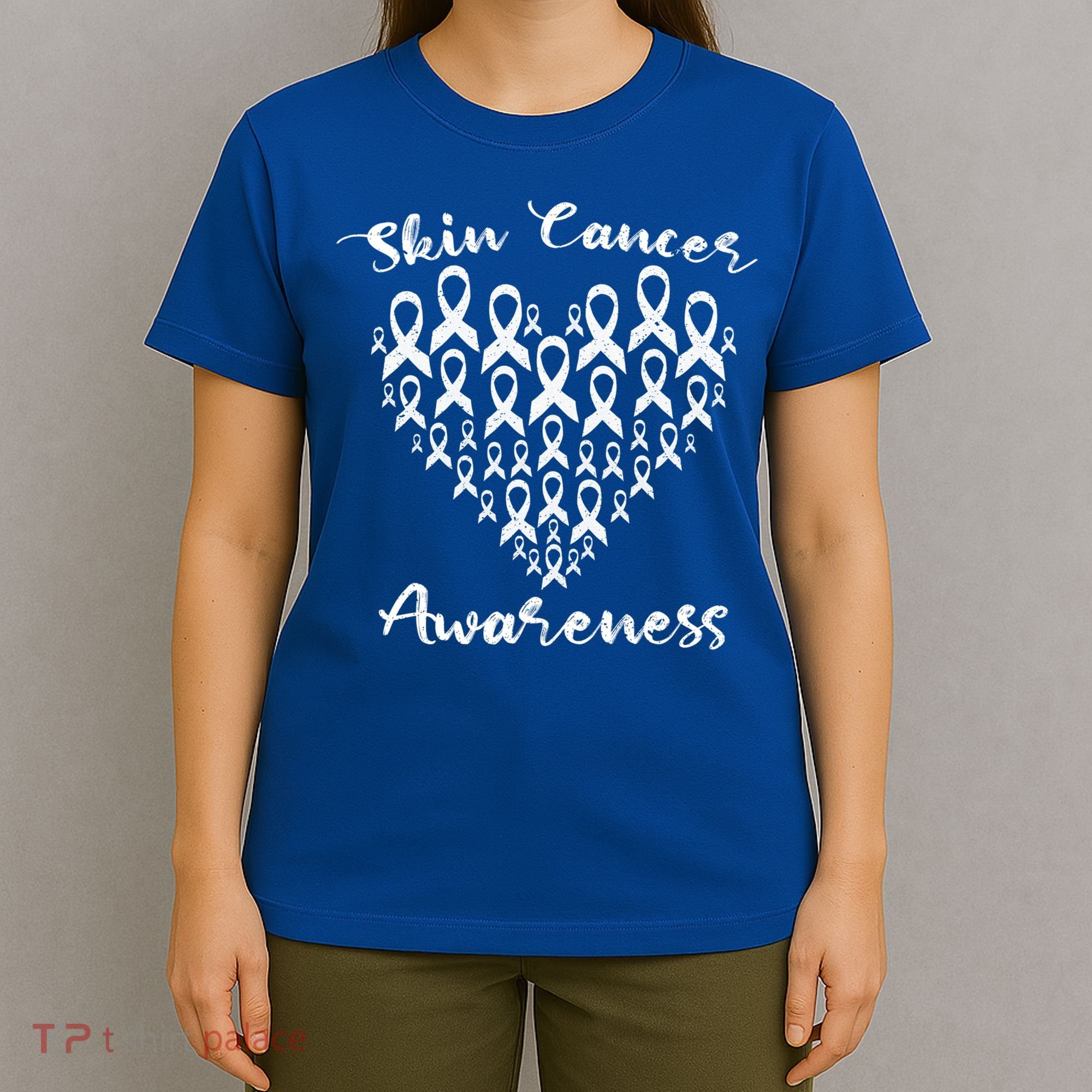 Melanoma Cancer Survivor Gift Skin Cancer Awareness Gift T-Shirt