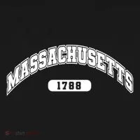 Massachusetts Collegiate Style 1788 Bucket Hat thumb 4