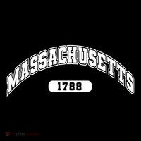 Massachusetts Collegiate Style 1788 Baby Bodysuit thumb 2